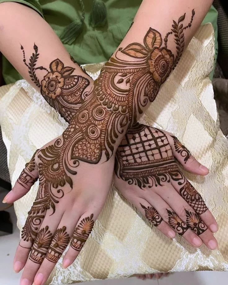  Teej Mehndi Patterns