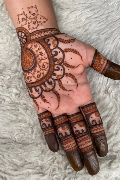 Arabic Mehndi Design 