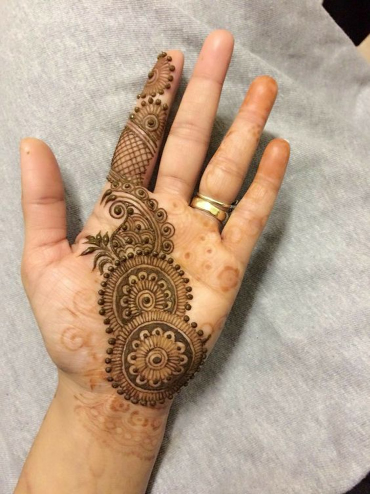 Bail Mehndi Design
