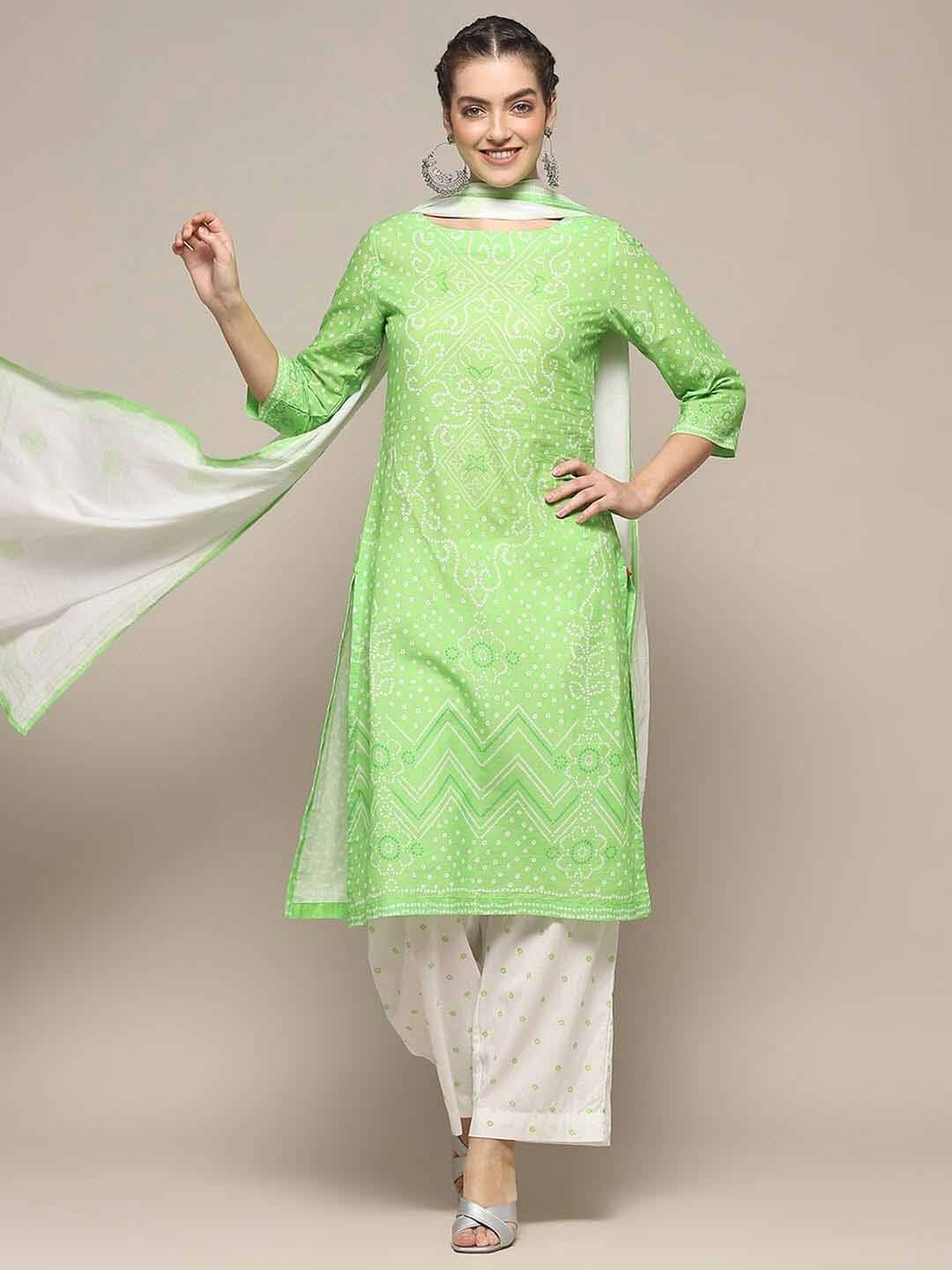 Bandhani Palazzo Suit Designs