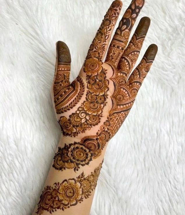 Beautiful Mehndi Designs for Teej