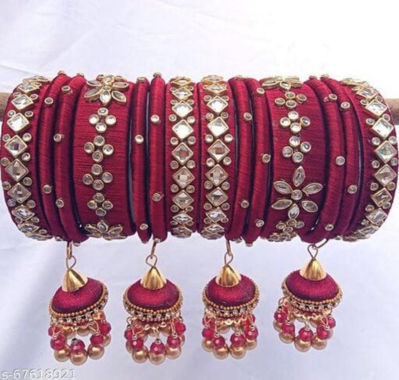 Bridal Tassel Bangles
