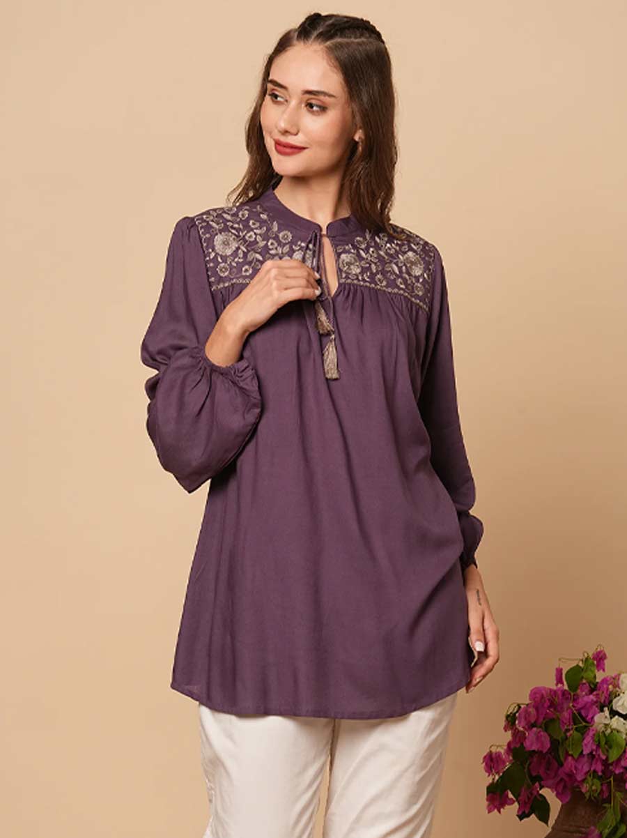 Floral Kurti new deisgns