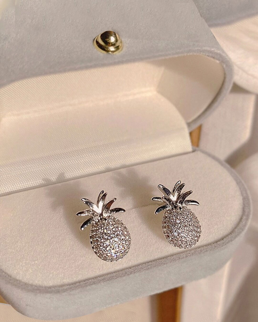 Fruit designs stud earrings