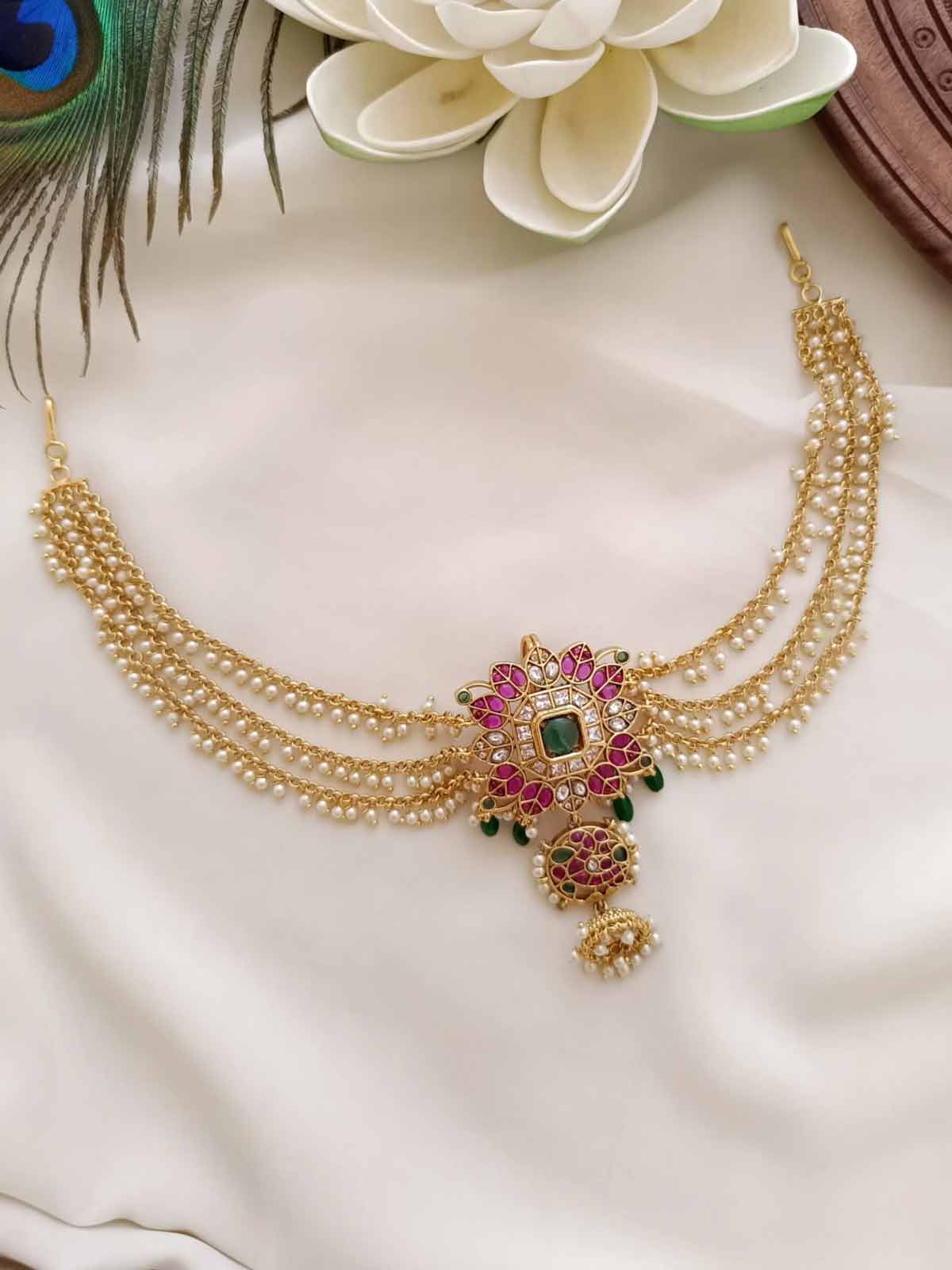 Hair broach jewellery designs