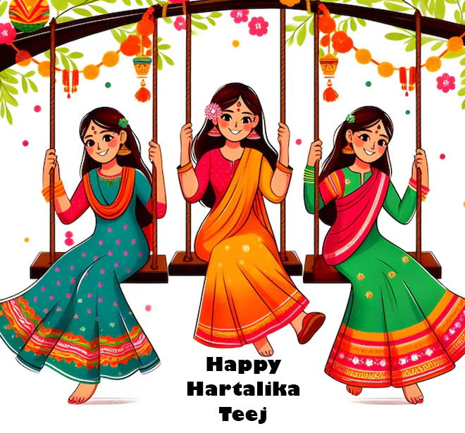 Hartalika Teej 2024 Wishes Top 20+ Messages, Quotes, And Images To