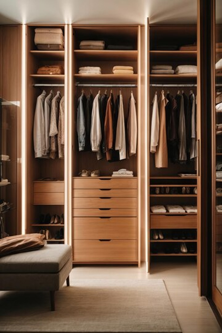 How do you maintain a wardrobes