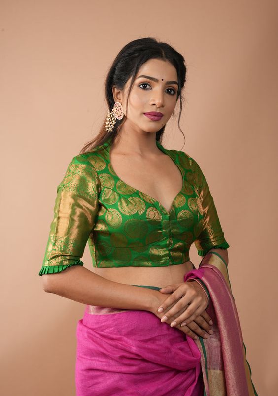 Kanjivaram Silk Blouse Design