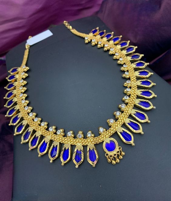 Kerala Nagapadam Choker Necklace Design