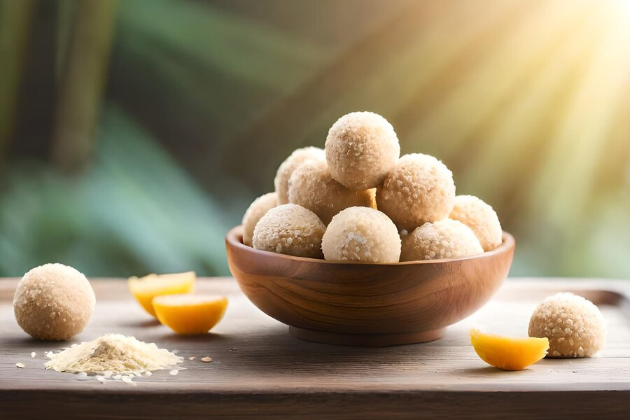Lemon energy balls no dates