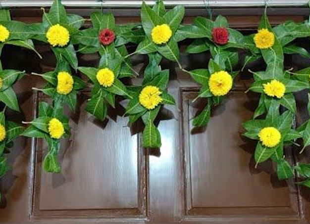 Mango Leaf Floral Decoration