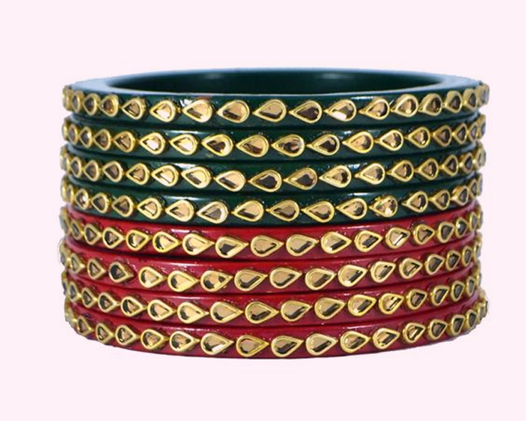 Mirror Lac Bangle Set Design