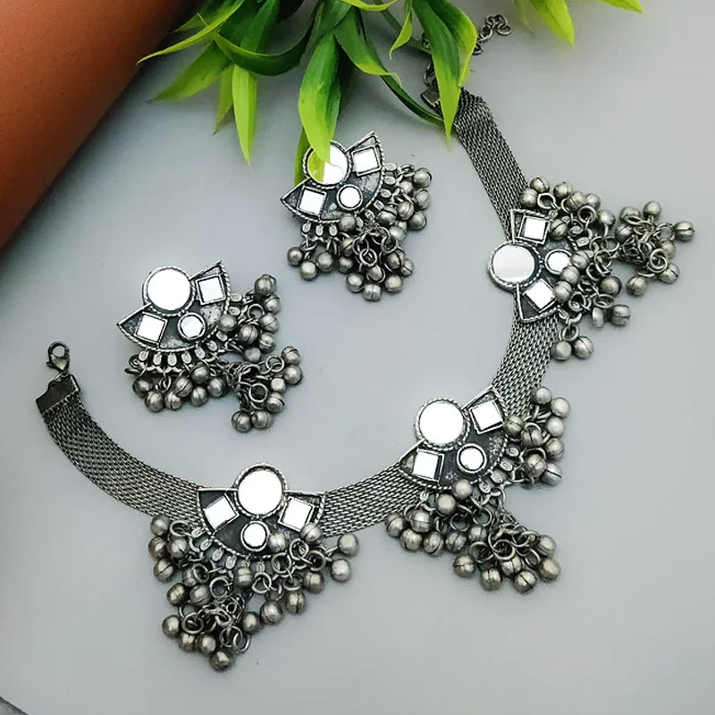 Mirror Work Choker Necklace