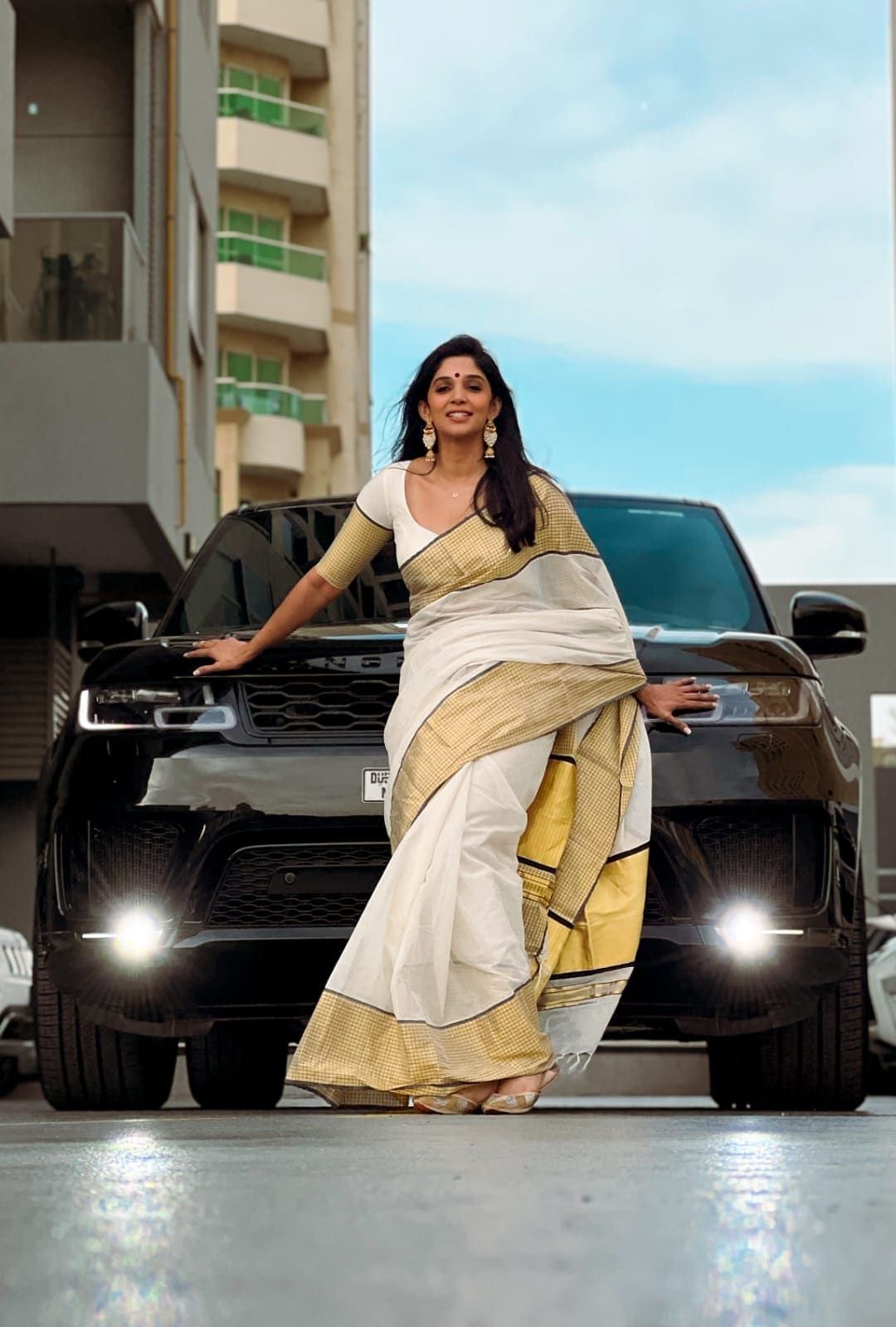 Pure Handloom Cotton Kerala Saree Design