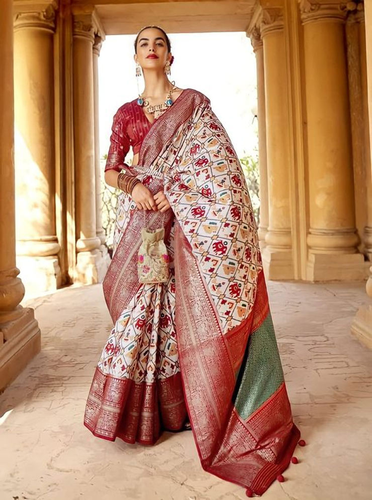 Pure Patola Silk Saree
