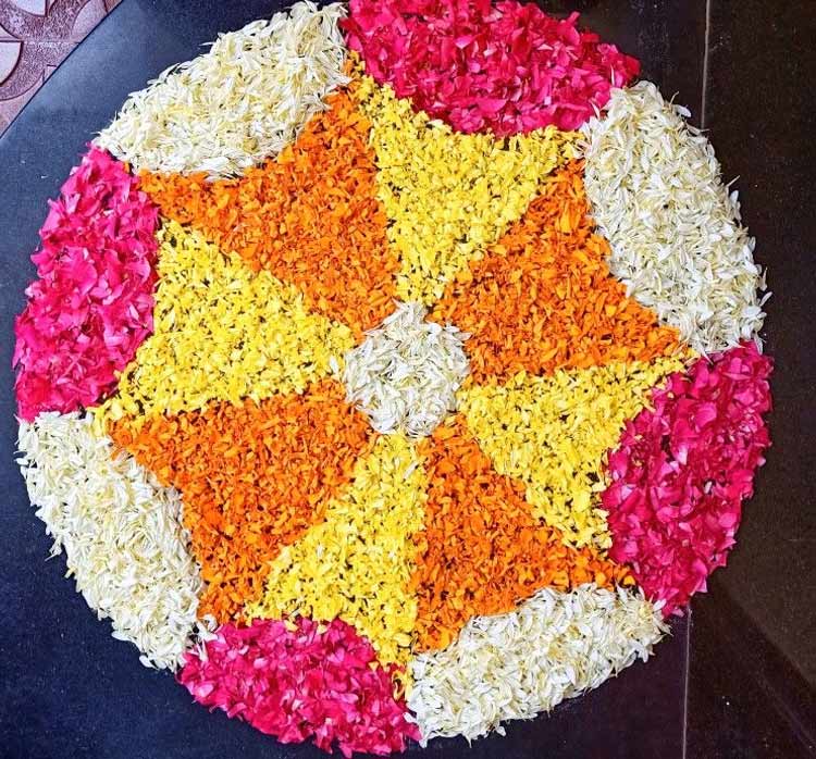 Quick Pookalam Design