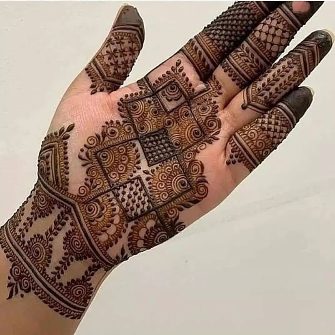 Simple and easy mehendi designs