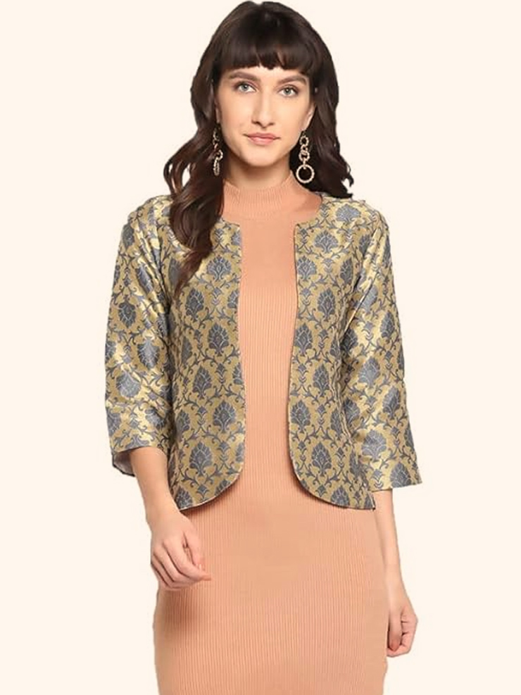 Slik saree jacket