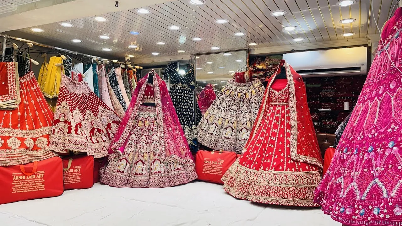 Surat Bridal Lehenga Wholesale Market