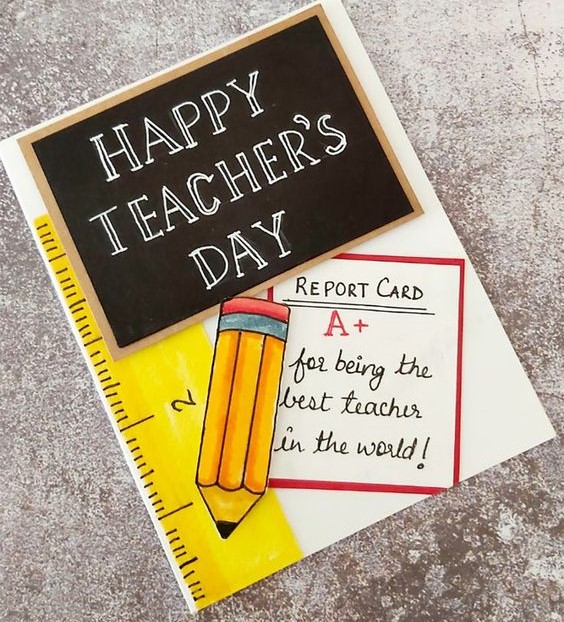 Teacher’s Day  Card For Kids