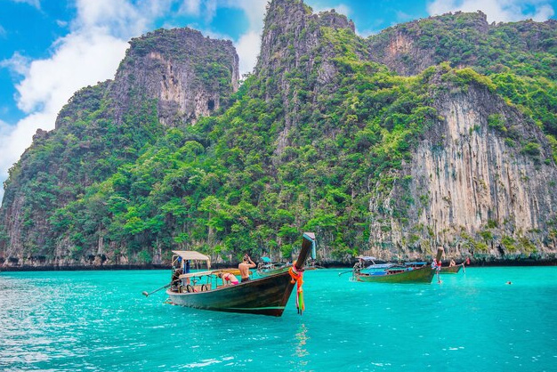 There are beautiful beaches