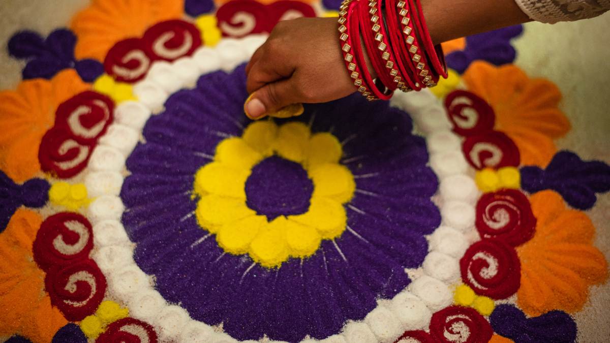 Vibrant Rangoli Designs