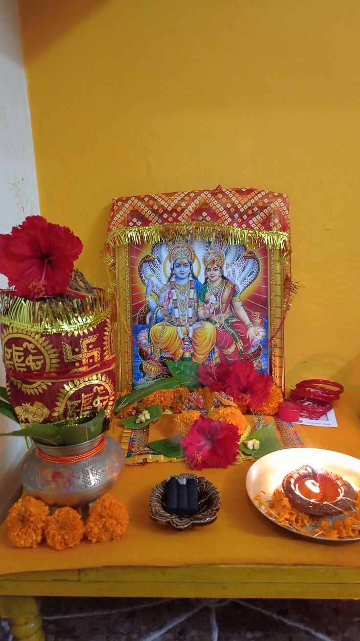 anant chaturdashi ki samagri