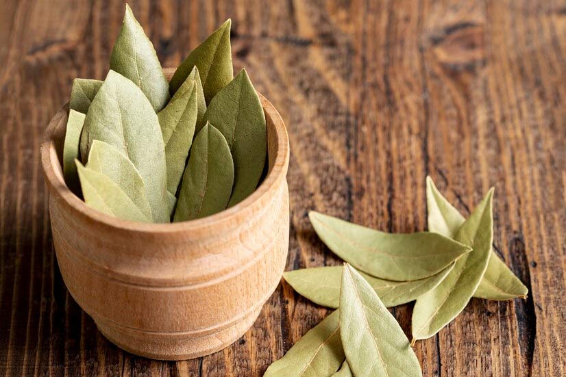 bay leaves in rice