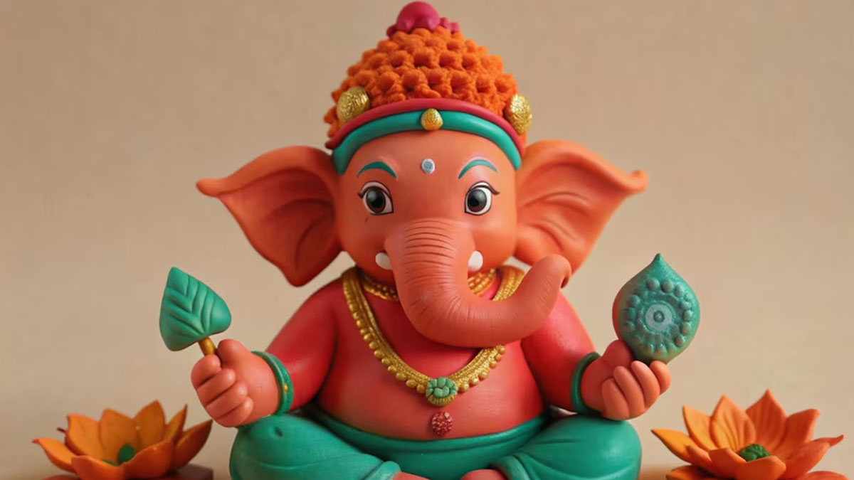 How To Make Eco Friendly Ganpati Idol
