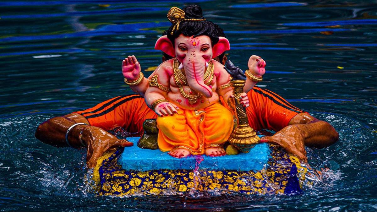 ganpati visarjan  ka muhurat