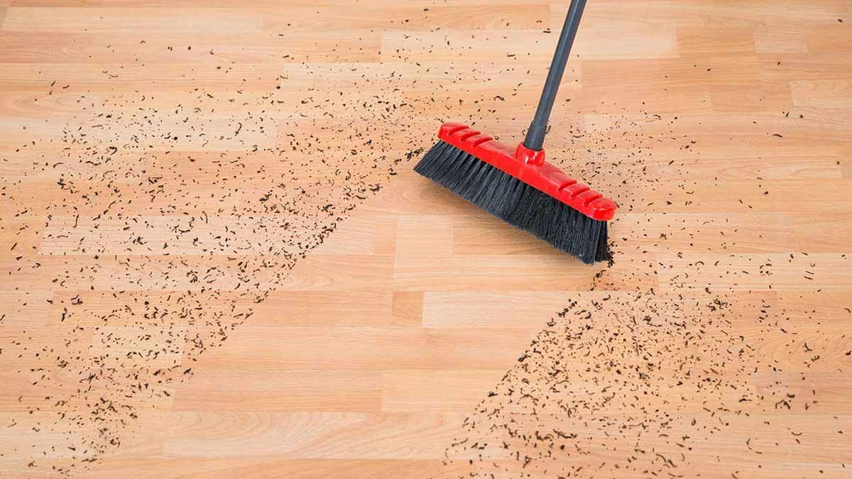 how to clean floor easily
