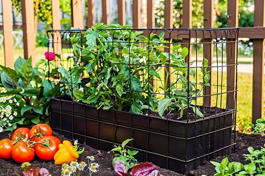 how to make vegetable container