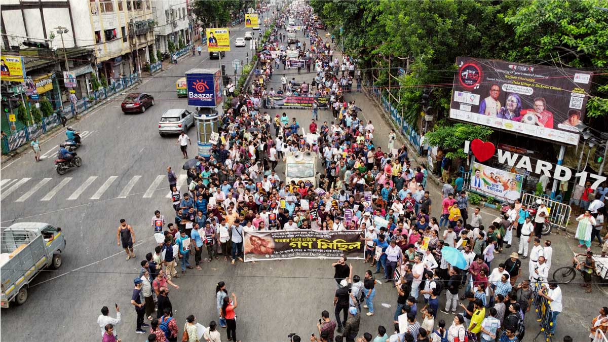 kolkata rape protest