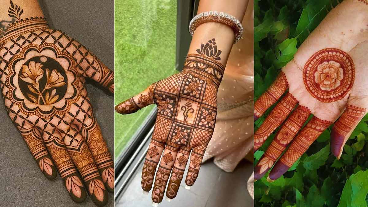 7 Stunning Front Hand Mehndi Designs For Hartalika Teej