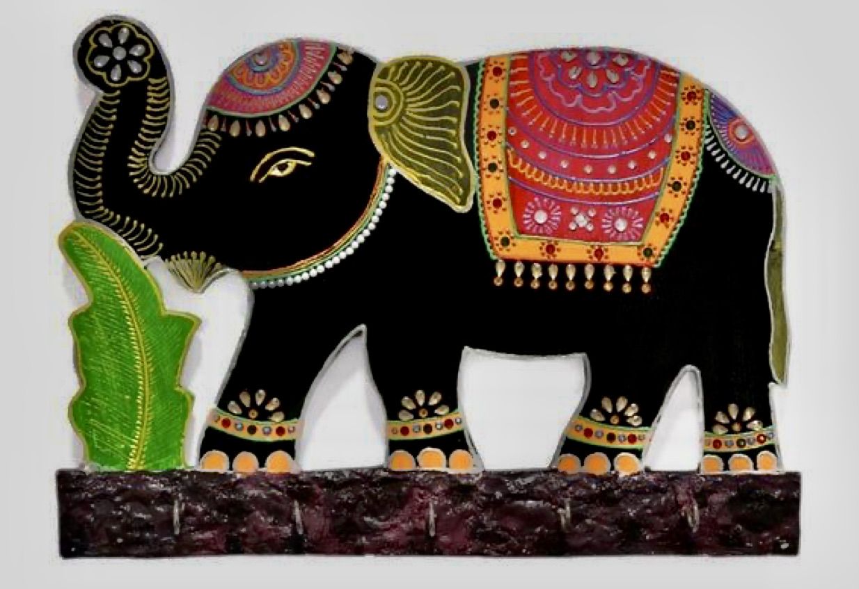 onam fun activities for kids  Elephant Wall Hangings