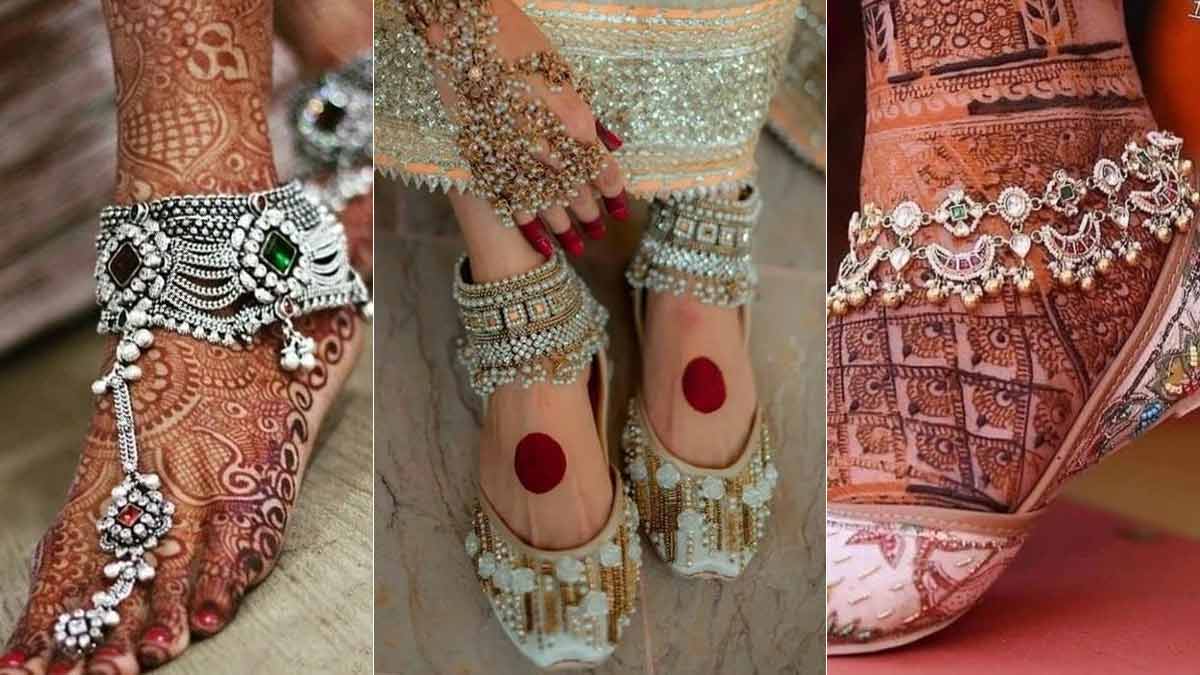 Payal Designs Silver Payal Designs payal designs for married women if you have slim feet HerZindagi