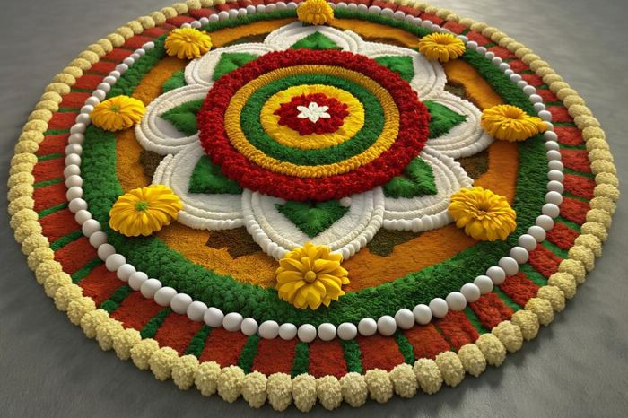 rangoli  inside