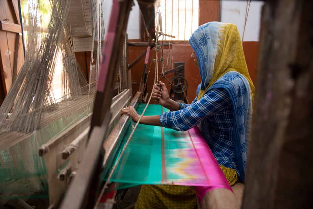 silk weaving