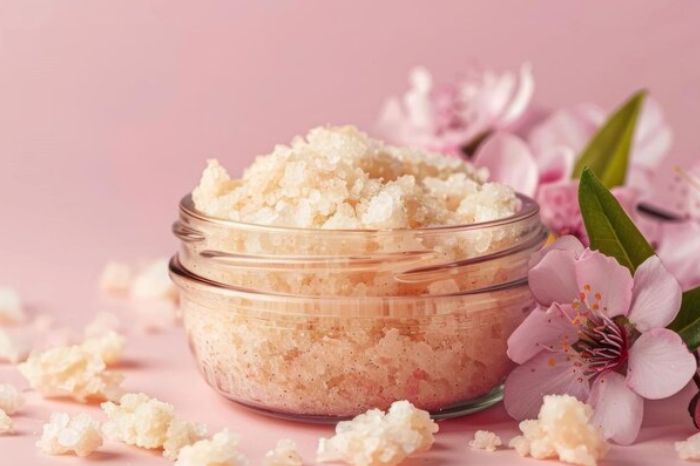 sugar scrub inside