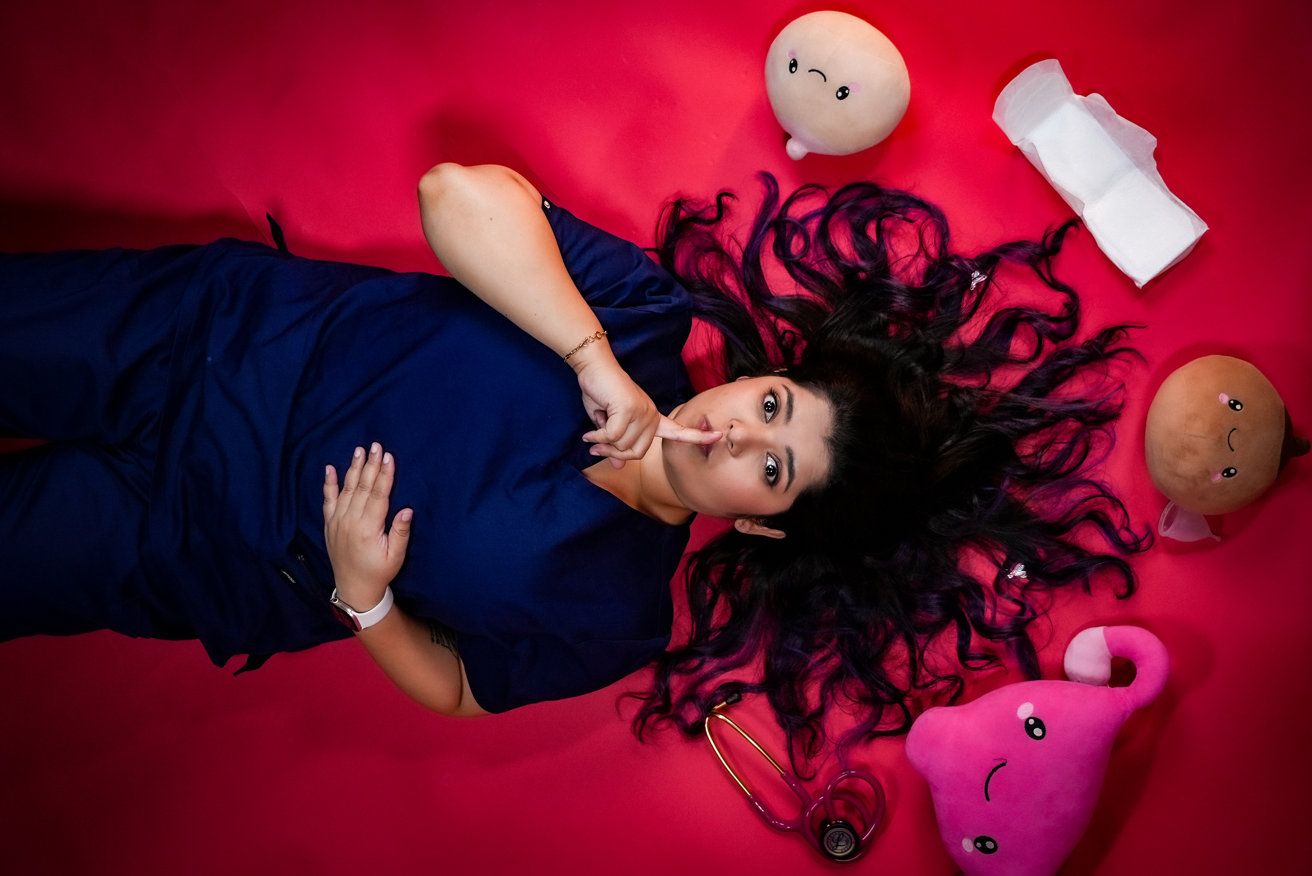 Dr Cuterus speaking about PCOS, reproductive health and body positivity