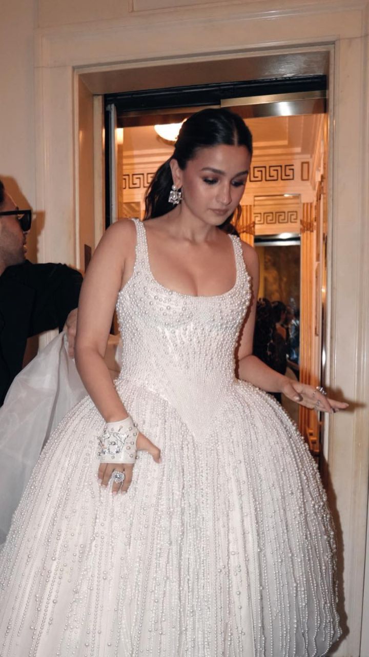 Met Gala 2023: Did you know Alia Bhatt's white gown was made using one lakh  pearls? – ThePrint – ANIFeed