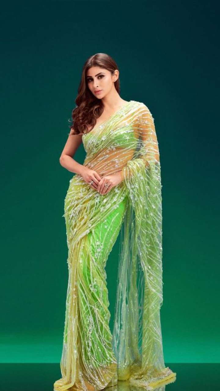 Buy Mouni Roy's Designer Sarees, Dresses, Lehenga, Gowns 2024