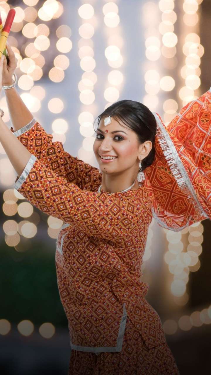 Buy KAJAL STYLE Women's Ethnic Indo-Western Jaipuri Garba Style Dress  Pattern Cotton Kurti Set (L, Bust 40 Inches) at Amazon.in