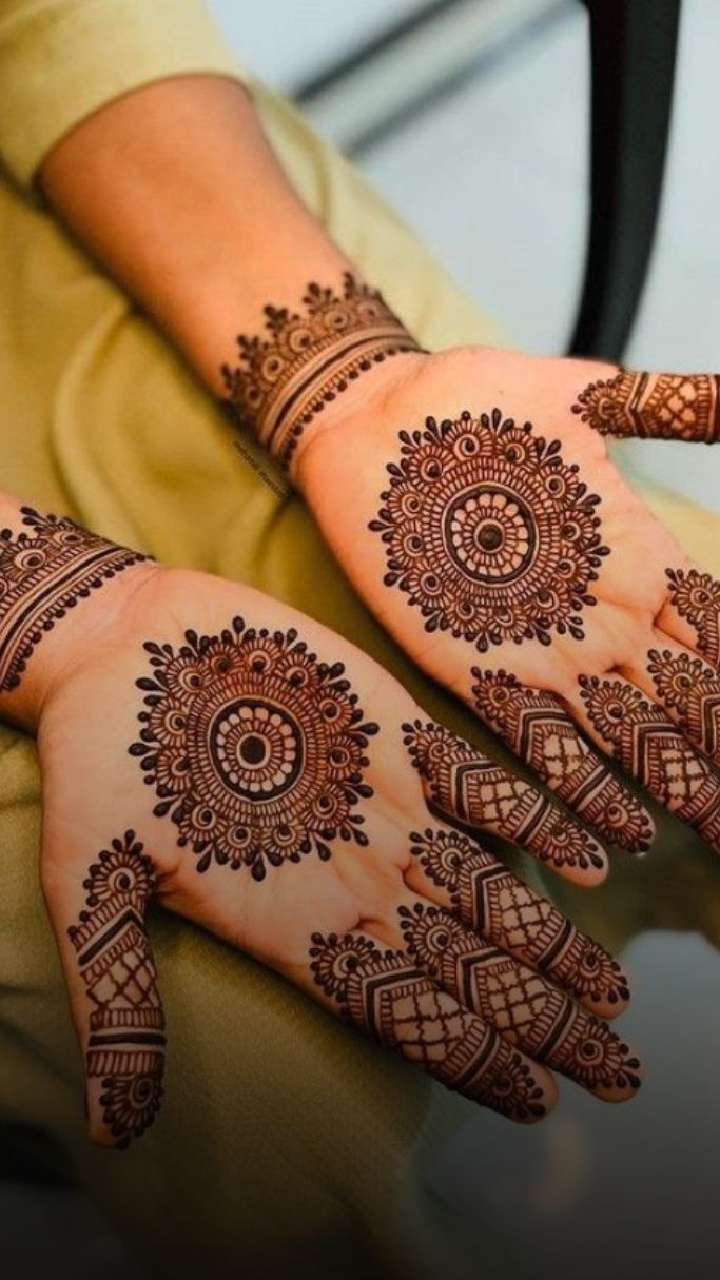 Full Back Hand Mandala Mehndi Design