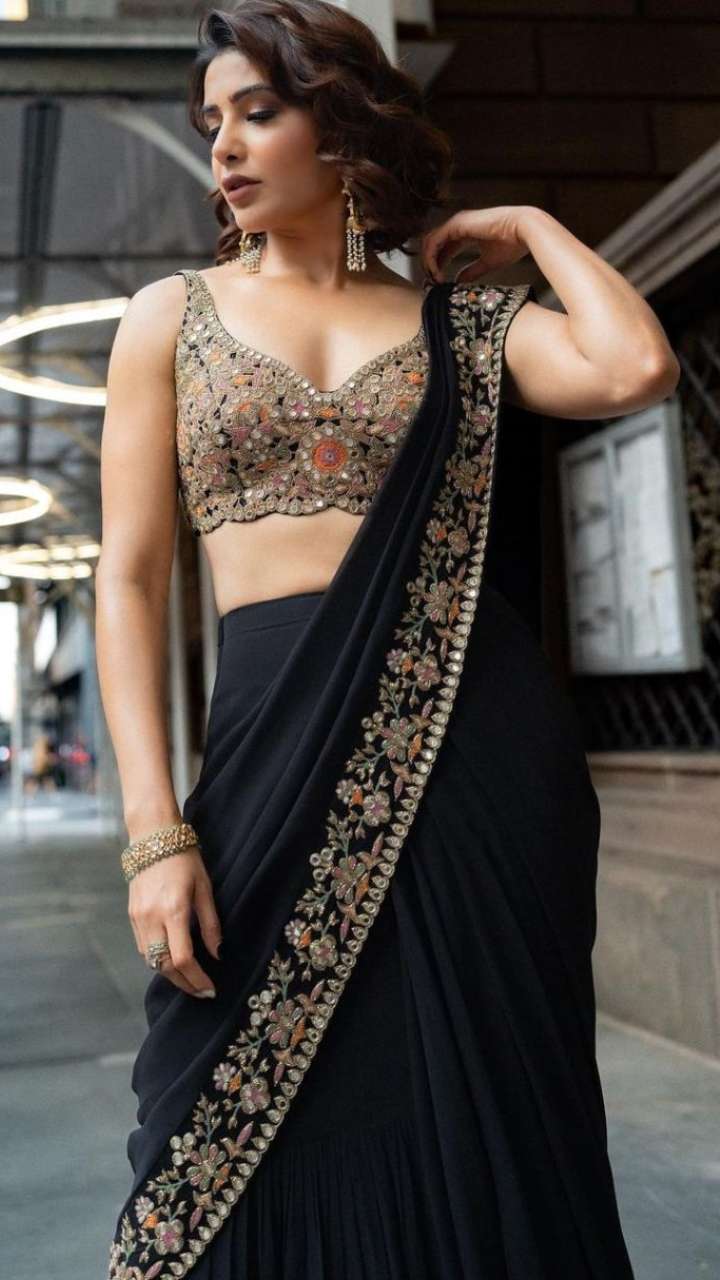Ruhi Blouses - Nivedita…. Looking stunning in thin strap