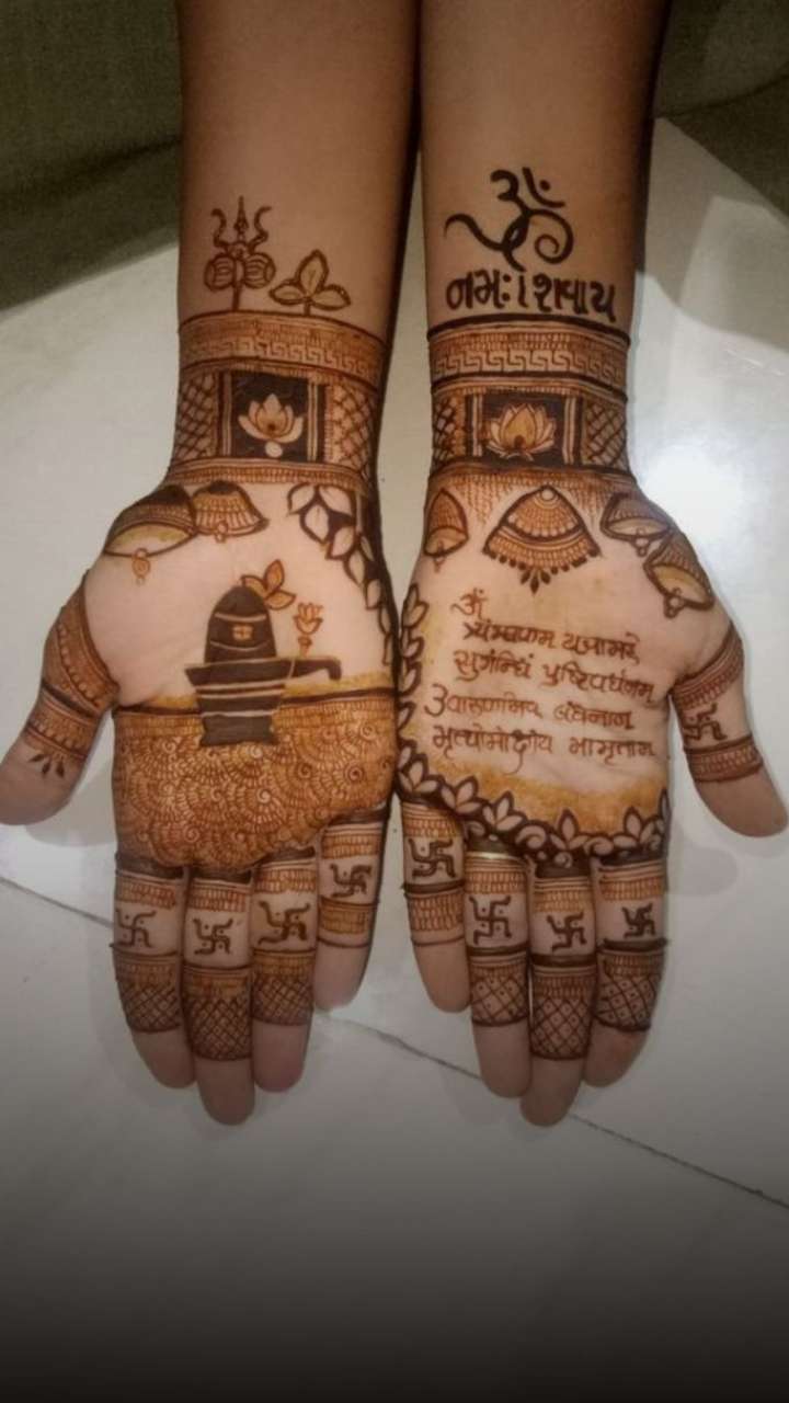 Baby shower mehndi designs #babyshowermehndiideas #babyshowermehndinashik  For more details contact -9637319566 or dm me… | Instagram