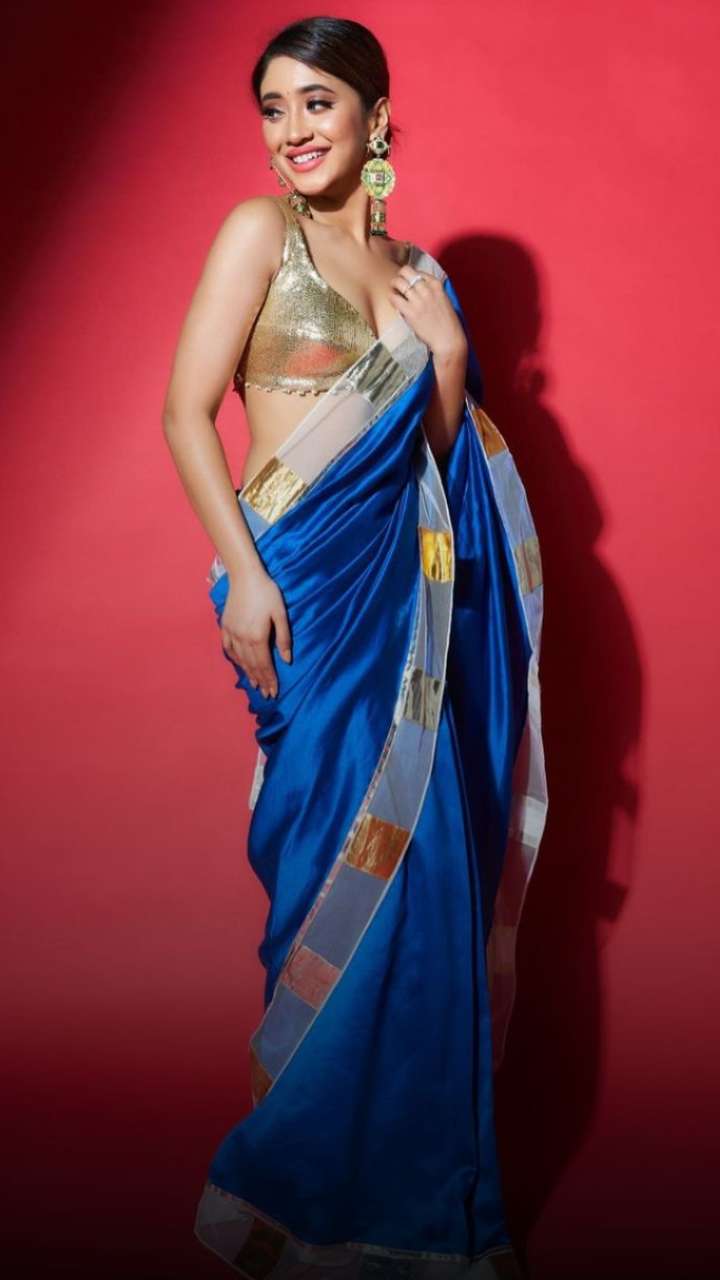 Shivangi Joshi In Mesmerizing Lehengas For Wedding Season | lehenga blouse  design | Lehenga for Eid