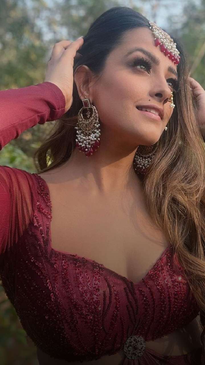 Naagin Fame Anita Hassanandani Inspired Sassy Blouse Designs To Seize The  Limelight