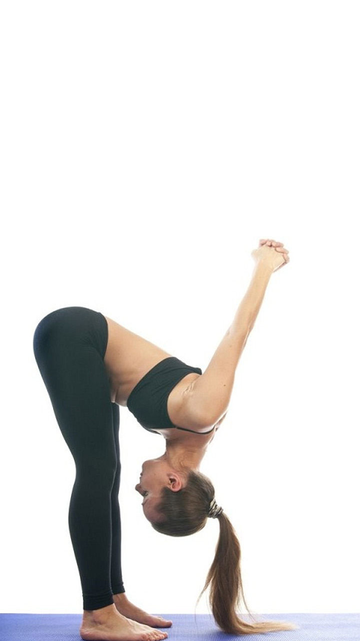 Revitalize Yourself With Double Angle Pose - YouTube