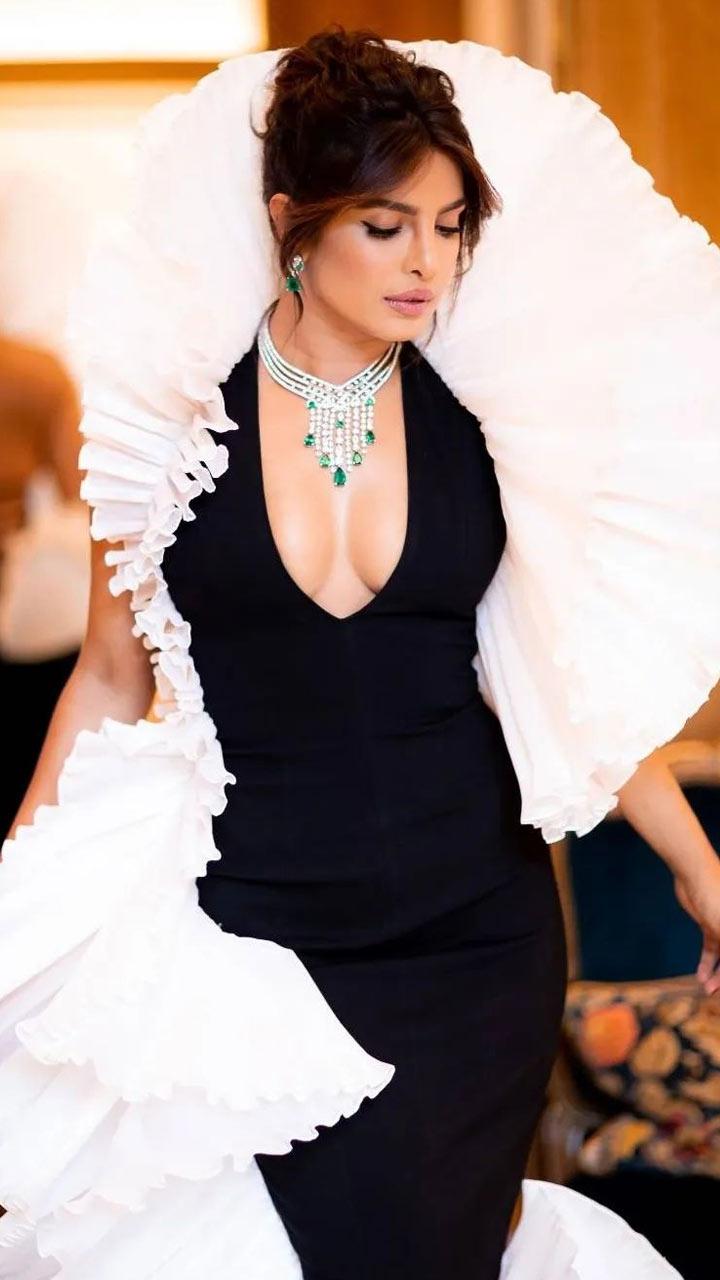 Priyanka Chopra Jonas' Unique Hairstyle At The Fashion Awards - Boldsky.com